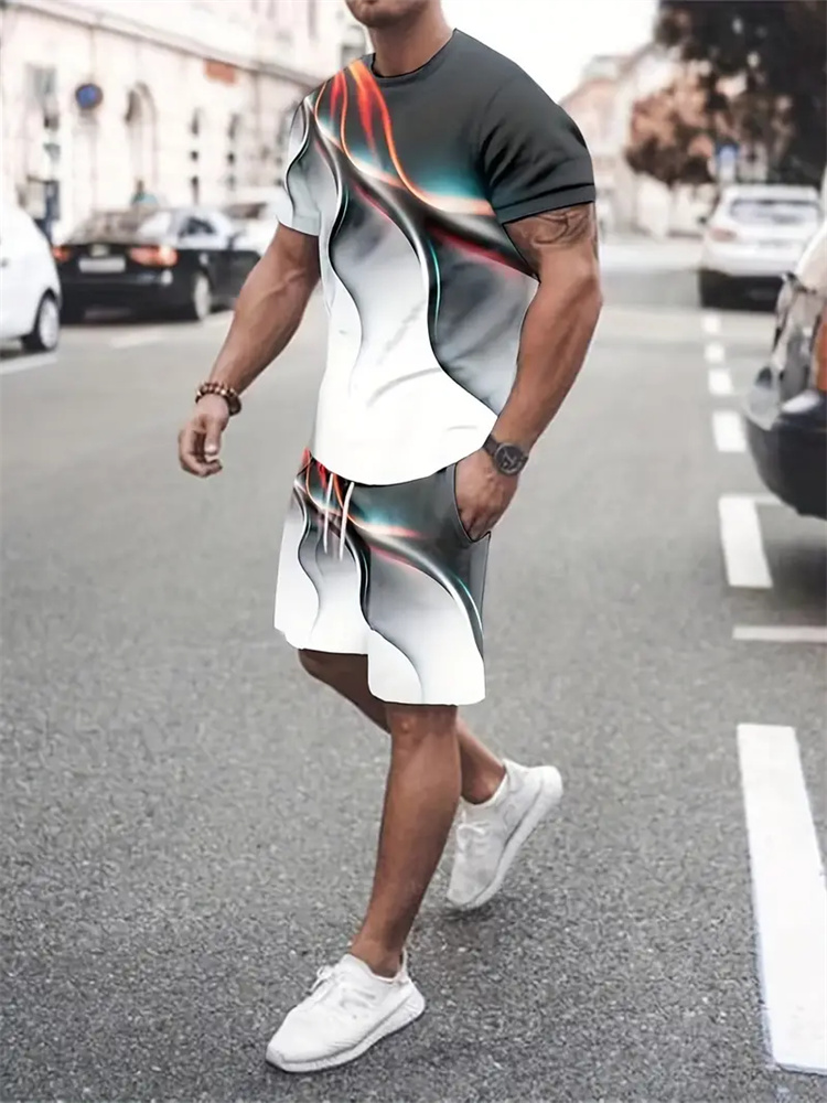 Running Gear Woman - تي شيرت للرجال والنساء بتصميم متدرج