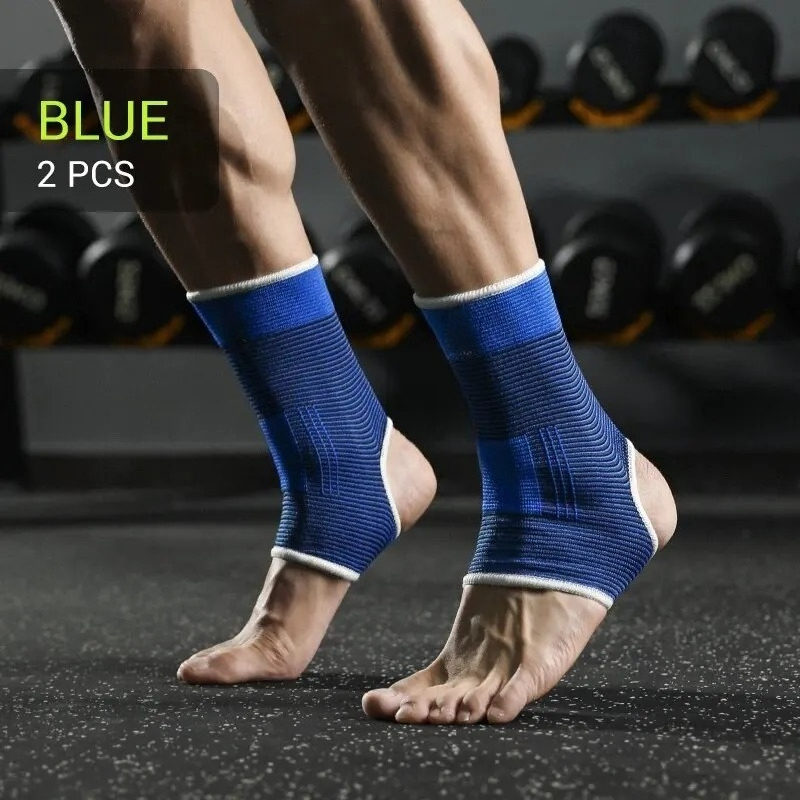 Running Gear Used - زوج واحد من دعامات الكاحل المرنة