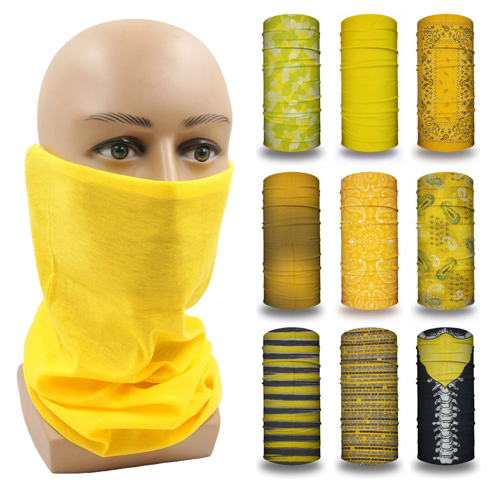 Running Gear Yellow - في الهواء الطلق سلس الرقبة الجرافيك