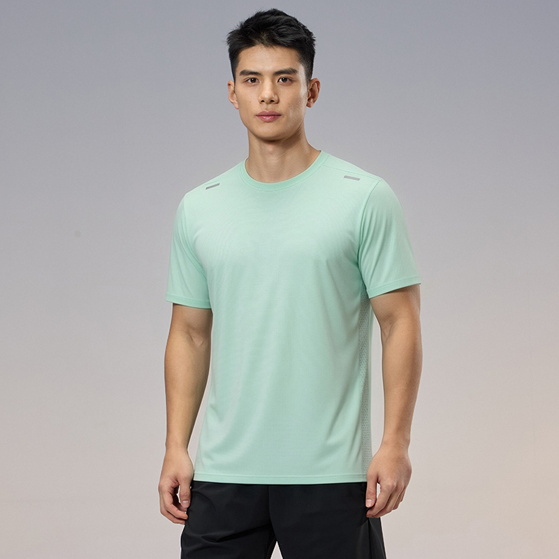 Running Gear Winter - قميص رياضي سريع الجفاف للرجال، قميص