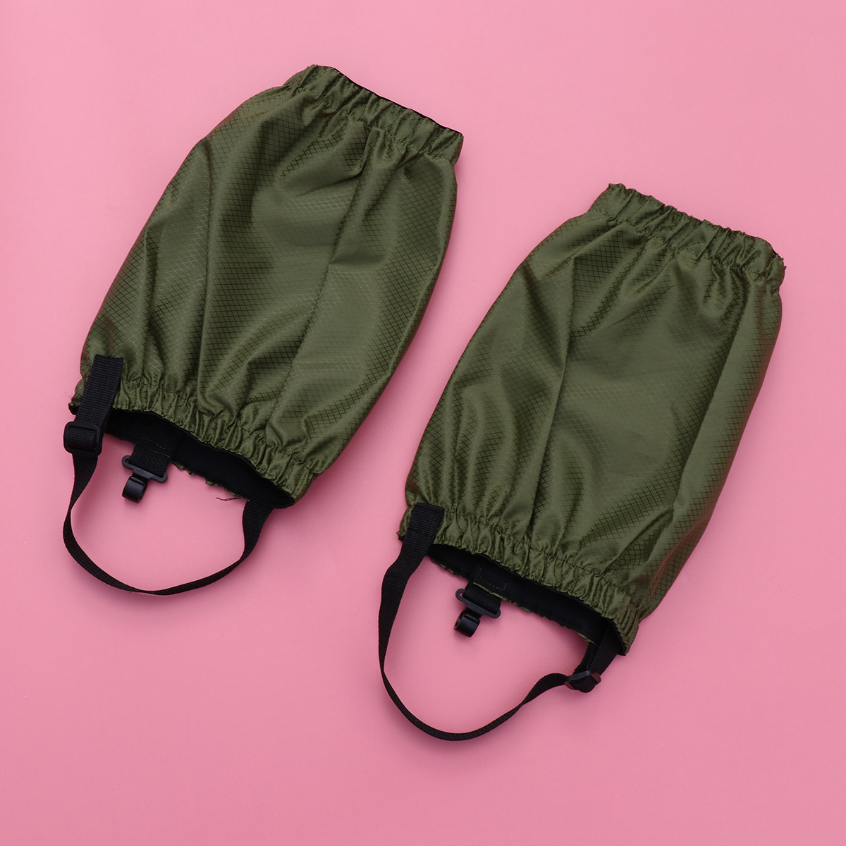 واقيات كاحل خضراء عسكرية بنمط  - مراجعة Trail Running Gaiter وسعره