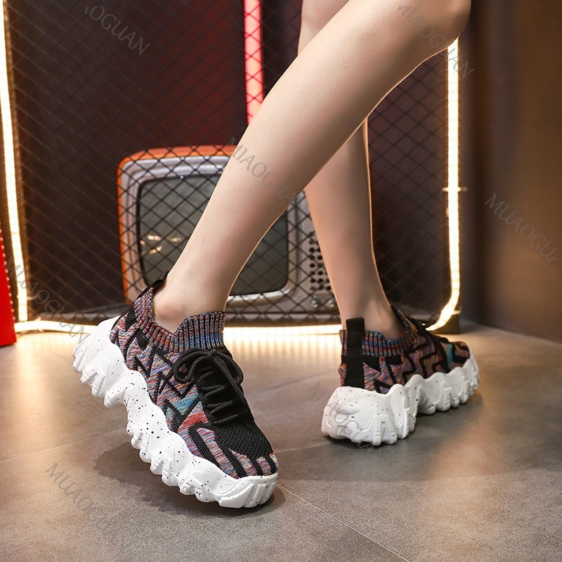 أحذية رياضية نسائية سميكة القا - مراجعة Running Gear Woman وسعره