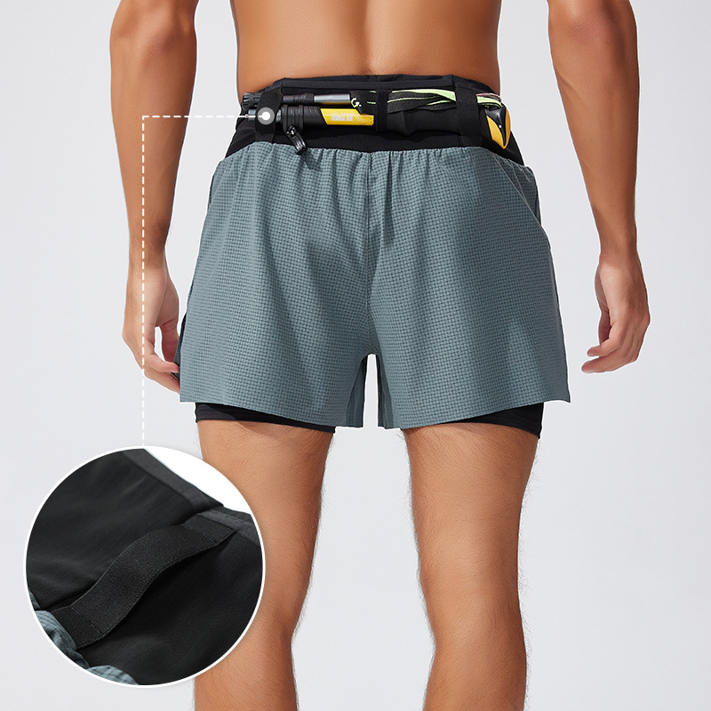 شورت رياضي للرجال 2 في 1 بتصمي - مراجعة Trail Running Gaiter وسعره