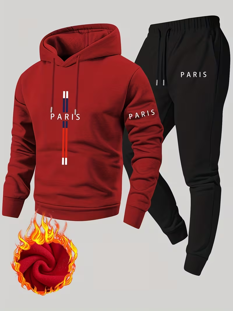 طقم رجالي كاجوال حضري من قطعتي - مراجعة Running Gear Winter وسعره