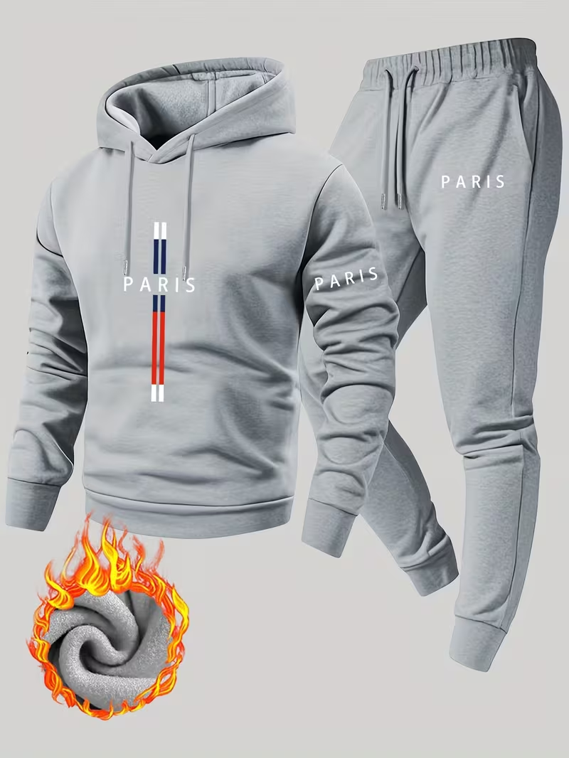 طقم رجالي كاجوال حضري من قطعتي - مراجعة Running Gear Winter وسعره