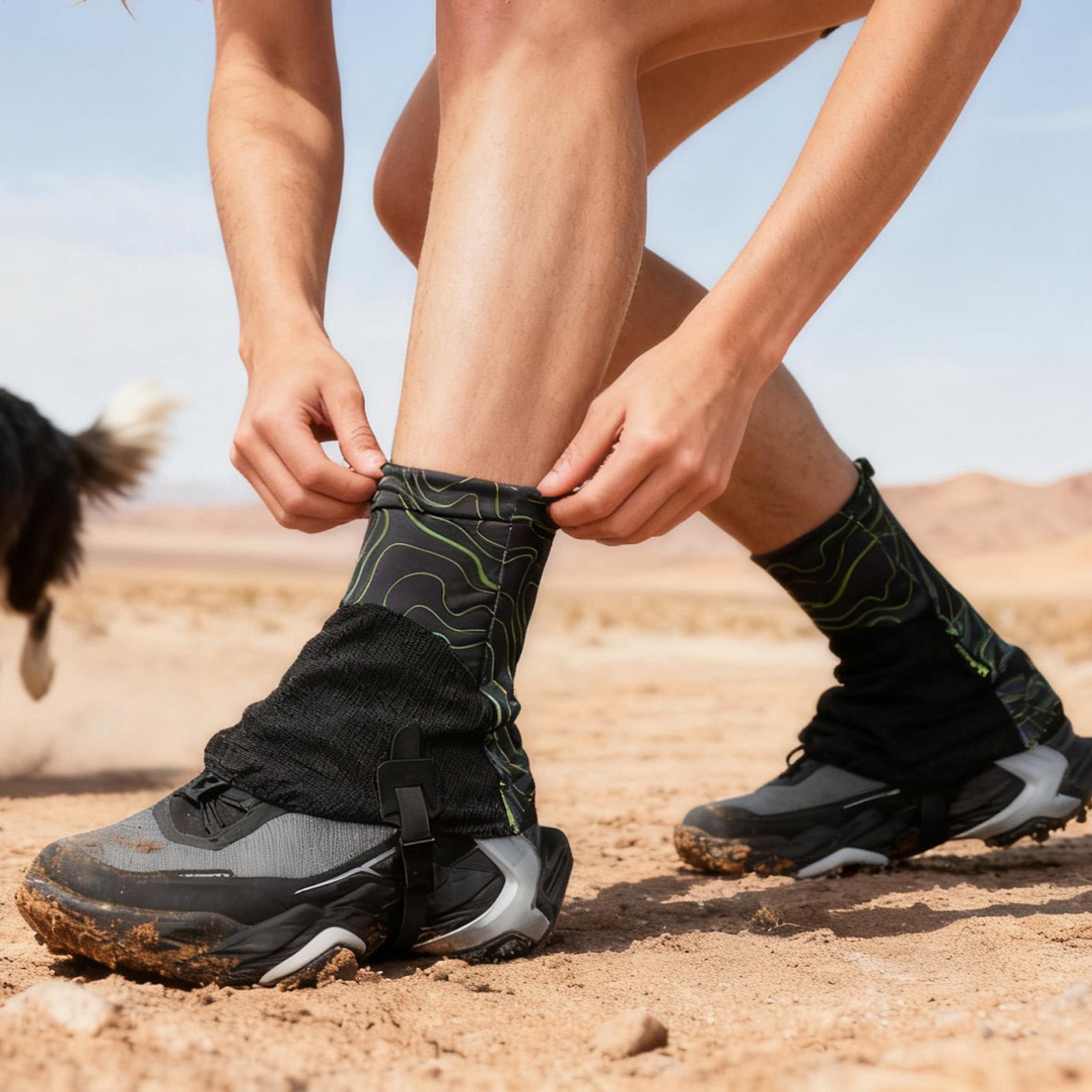 زوج واحد من الجراميق في الهواء - مراجعة Trail Running Gaiter وسعره