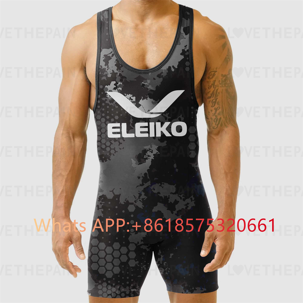ELEIKO رجل ملابس تحتية للمصارع - مراجعة Running Gear Train وسعره