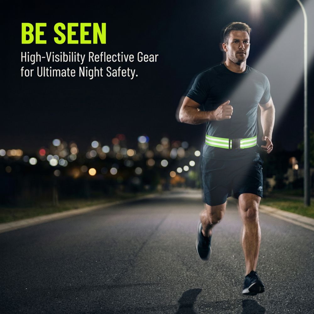 قطعتان من حزام العاكسة القابل  - مراجعة Running Gear Yellow وسعره